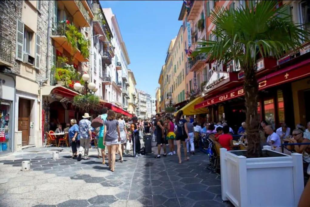 Studio A Louer Au Coeur Du Carre Dor A Nice, Rue Dalpozzo A 150 Metres Des Plages Εξωτερικό φωτογραφία